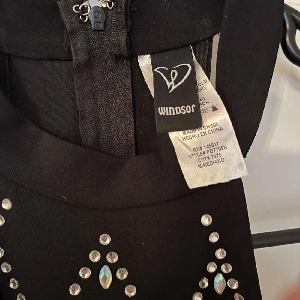 Beaded black dress